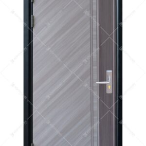 Cửa thép vân gỗ Deluxe KD-1.03