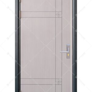 Cửa thép vân gỗ Deluxe KD-1.07