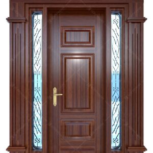 Cửa thép vân gỗ Luxury KL-1.03-K