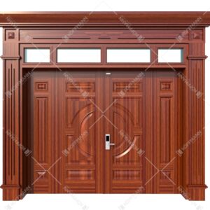 Cửa thép vân gỗ Luxury KL-41.01.03-4TK