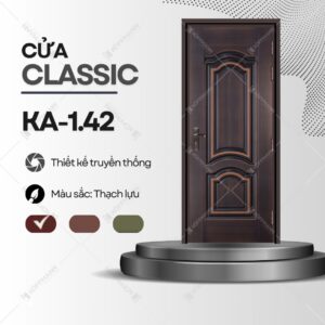 Cửa thép Classic KA-1.42