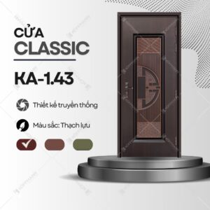 Cửa thép Classic KA-1.43