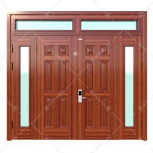 Cửa thép vân gỗ KG-41.04.K-2TK