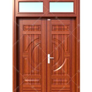Cửa thép vân gỗ KG-22.01.01-2TK