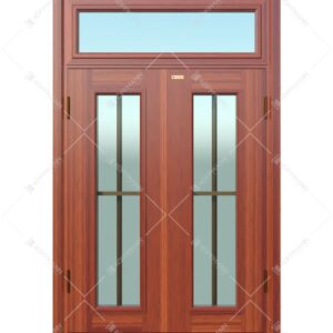 Cửa sổ thép vân gỗ KS-22.K-1TK