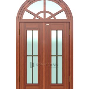 Cửa sổ thép vân gỗ KSV-22.K.K