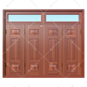 Cửa sổ thép vân gỗ KS-42.CS3-2TK