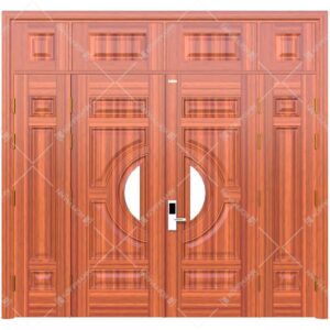 Cửa thép vân gỗ KG-41.01.03A-4PV-1