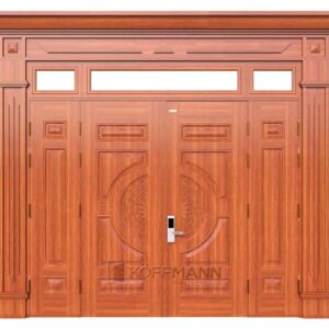 Cửa thép vân gỗ Luxury KL-41.01T.03A-3TK