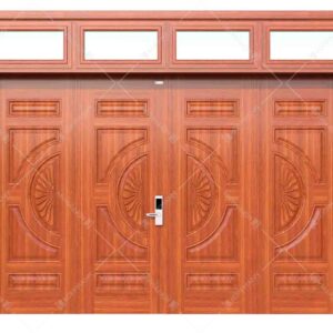 Cửa thép vân gỗ KG-42.01H.01H-4TK