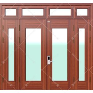 Cửa thép vân gỗ KG-41.K.K-4TK