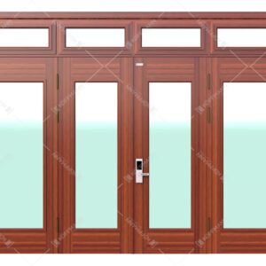 Cửa thép vân gỗ KG-42.K.K-4TK