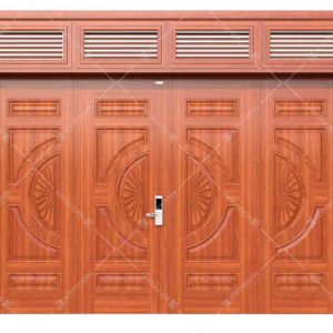 Cửa thép vân gỗ KG-42.01H.01H-4NC